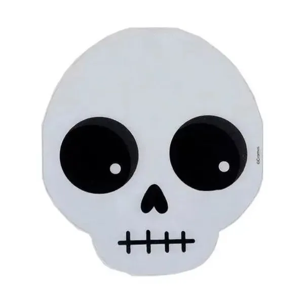 Guardanapo De Papel Estampado Caveira - 32,5cm - 20 Unidades