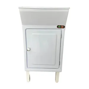 Kit Gabinete Lavanderia com Tanque Viena 47cm Branco Mármore Fiberblu Kit Gabinete Lavanderia com Tanque Viena 20 Litros 47cm Branco Mármore