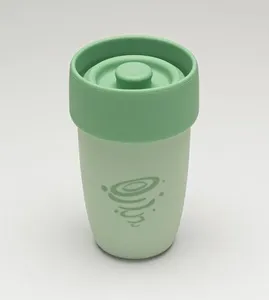 Copo de Treinamento em Silicone 360 Verde 240ml Twibex Verde