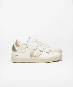 Recife Leather White Platine
