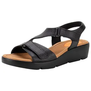 Sandália Feminina Anabela Usaflex AL4303 PRETO 34