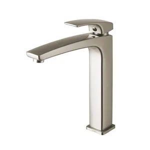 Monocomando Lavatório Cuba Apoio Brushed Nickel 2877 N89 Loren Live Lorenzetti