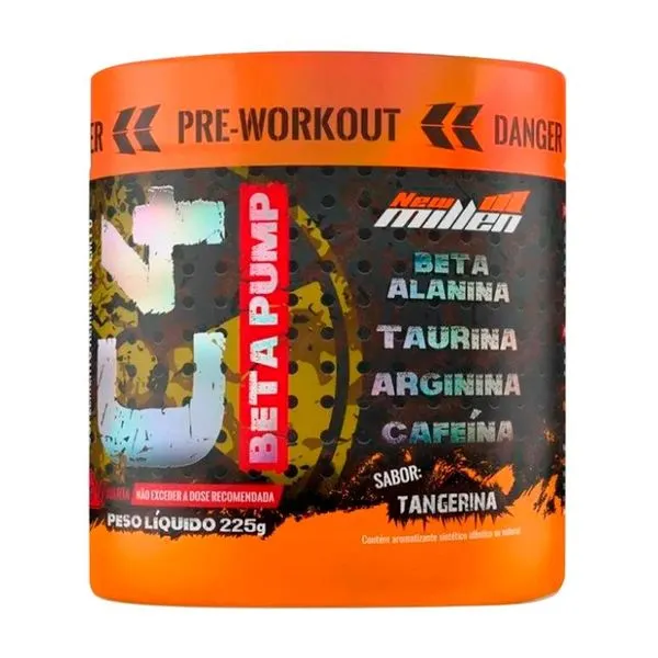 Pré-Treino C4 Beta Pump New Millen Tangerina 225g (MP)