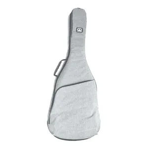 Capa Para Violão Folk Gd Case Urban 302 Mescla Cinza