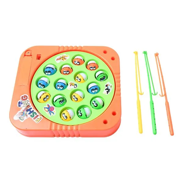 Conjunto Pesca Peixe Plástico LJM151 - honeyhome