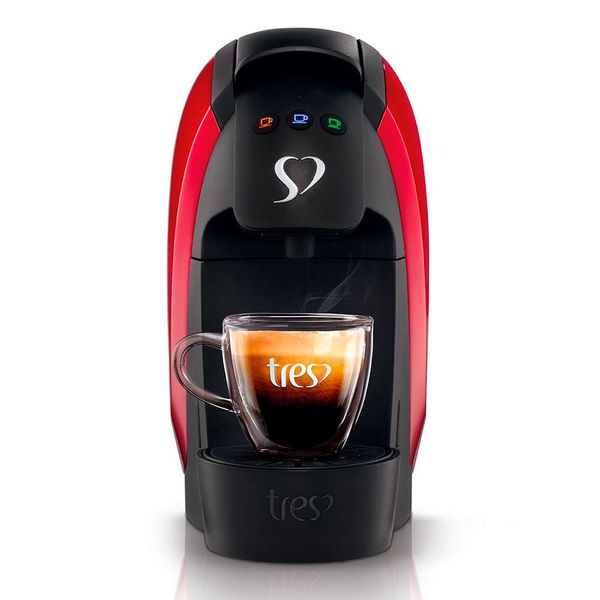 Cafeteira Expresso Luna Tres Vermelha 127V