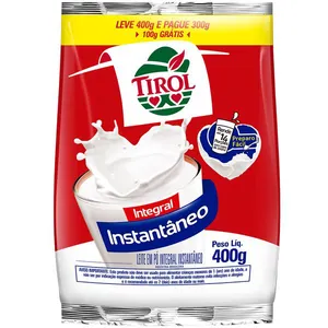 Leite em Pó Tirol Instantâneo 400g