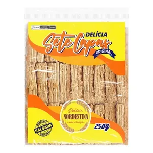 Bolacha Delícia Sete Capas Original Salgada 250g 11 - Delícia Nordestina