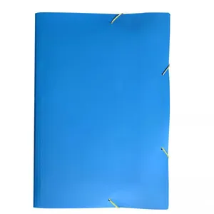 Pasta Aba Elástico Dello A4 Full Color Azul