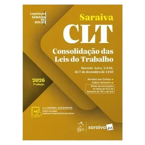 Legislação Saraiva De Bolso - Clt