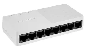 Switch 8 Portas 10/100/1000 Mbps DS-3E0508D-O Branco - Hikvision
