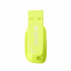 Pendrive Sandisk Z410 Ultra Shift 32GB USB 3.2 Velocidade de Leitura 100MB-s Amarelo Pendrive Sandisk Z410 Ultra Shift 32GB USB 3.2 100MB-s Amarelo