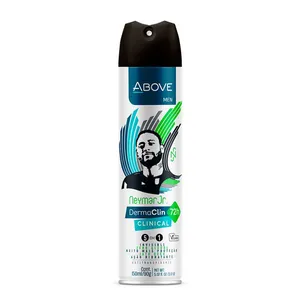 Desodorante Antitranspirante Above Men Neymar Jr Derma Clin Clinical 72h Aerossol Jato Seco 150ml