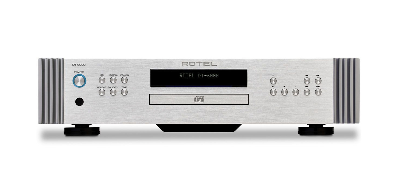 Rotel DT6000 DAC/CD Hi-Fi - Qualidade Superior de Áudio Digital - 220V Prata