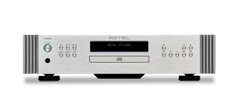 Rotel DT6000 DAC/CD Hi-Fi - Qualidade Superior de Áudio Digital - 220V Prata