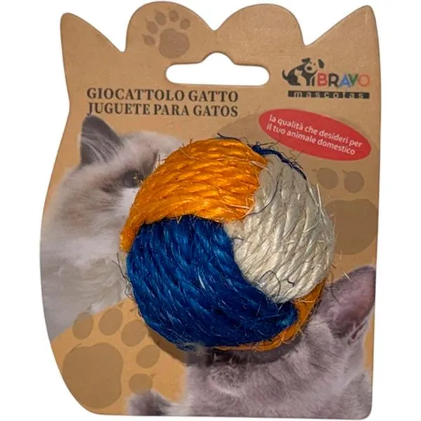 Brinquedo Para Gato Bravo Mascotes Bola (MP)