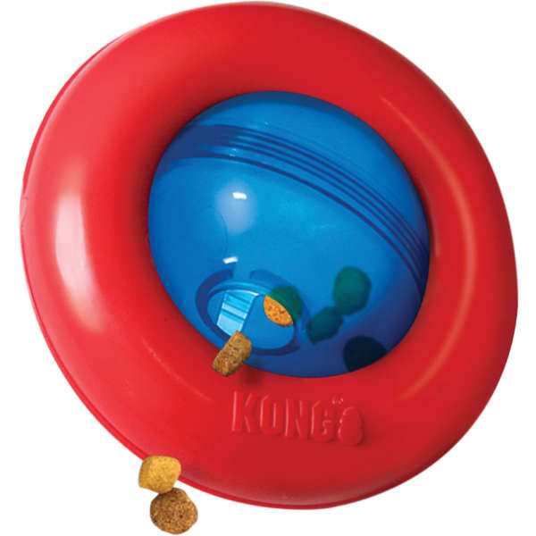 Brinquedo Dispenser Kong Gyro para Cães G