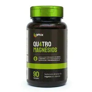 Quatro Magnésios Omix 120 Cápsulas