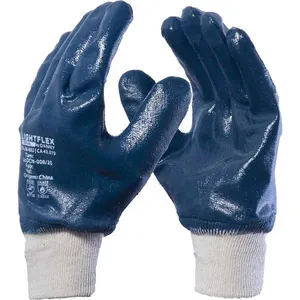 Luva Nitrílica Azul com Punho de Malha Lightflex Total DA26602 - DANNY Luva Lightflex Total tamanho M DA-26602 - DANNY