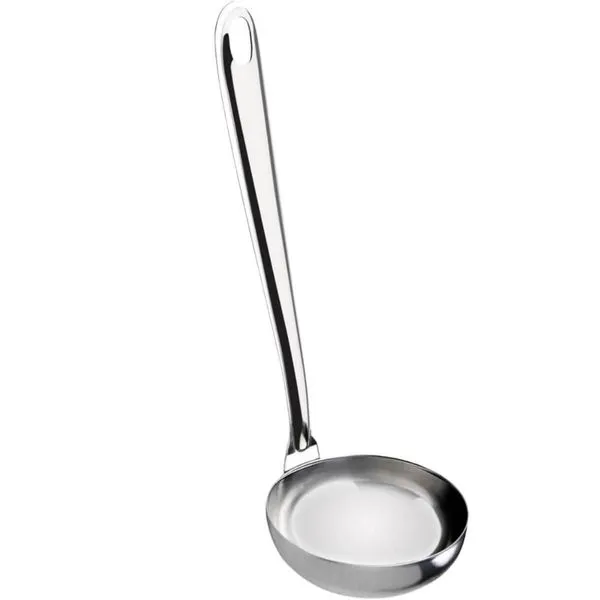 Kit 24 Conchas de Sopa Feijão em Aço Inox Utensílios de Cozinha Taumer para Restaurante e Buffet