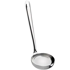 Kit 24 Conchas de Sopa Feijão em Aço Inox Utensílios de Cozinha Taumer para Restaurante e Buffet