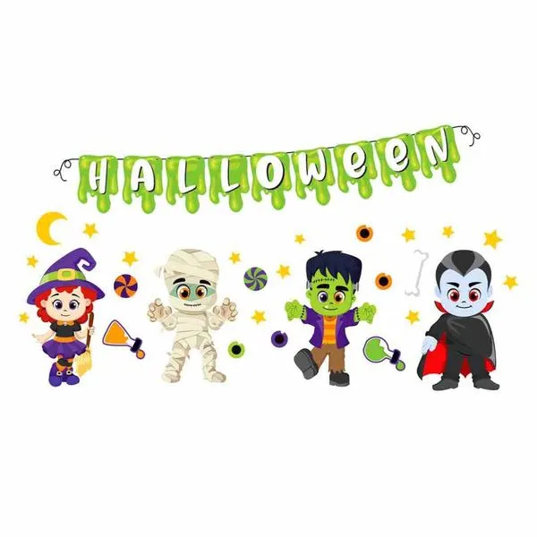 Kit Festa Fácil Halloween Cute EVA KIT FESTA FACIL HALLOWEEN CUTE EVA
