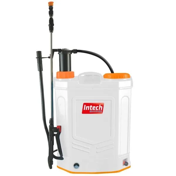 Pulverizador Costal a Bateria e Manual 20L GPM2000 Autonomia 6 Horas Bivolt Intech Machine Pulverizador Costal a Bateria e Manual 20L GPM2000 Bivolt Intech Machine