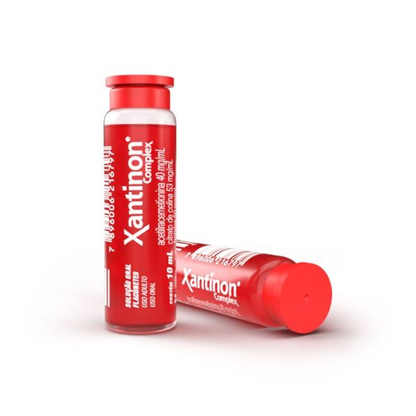 Xantinon Complex 10ml Frasco União Química XANTINON COMPLEX 10ML AV* FLAC UNIAO QUI