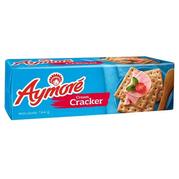 Biscoito Aymoré Cream Craker 164g