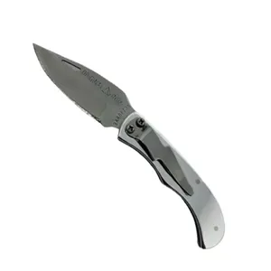 Canivete de Bolso Original Médio para Camping e Pesca com Lâmina em Aço Inoxidável 6 e 5 cm e Cabo em Alumínio Leve Canivete de Bolso Original Médio com Lâmina em Aço Inoxidável 6 e 5 cm e Cabo em Alumínio