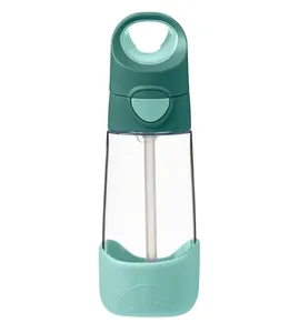 Garrafa Tritan Canudo Emerald Forest 450ml Bbox Verde