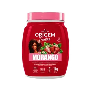 Creme Capilar 2 em 1 Origem Morango 1kg CR CAB ORIGEM 1KG 2EM1 MORANGO
