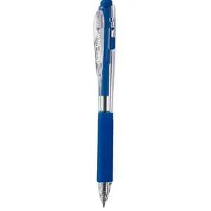 Caneta Esferográfica Retrátil Pentel Wow com Escrita Fluida Ponta 0,7MM Corpo Transparente 1 Unidade Azul Caneta Esferográfica Retrátil Pentel Wow Ponta 0,7MM Corpo Transparente 1 Unidade Azul