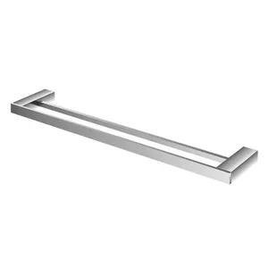 Porta Toalha Duplo Horus Longo Cromado Fani