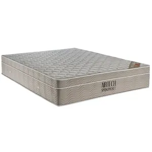 Colchão de Espuma Queen Size Airtech Spring Pocket 158x198x25cm 1040421019 Ortobom Colchao Airte