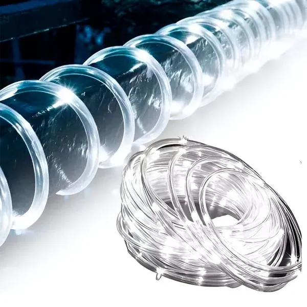Mangueira Luminosa LED Mangueira de Natal Pisca com 460 Lâmpadas Leds Baixo Consumo Branco Outras Marcas Mangueira Luminosa LED Mangueira de Natal 460 Lâmpadas Leds Baixo Consumo Branco Outras Marcas