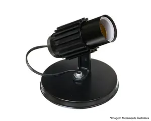 Spot Alum Aletado 1 Canopla Preto