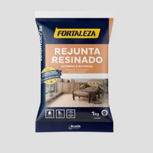 Rejunte Resinado Porcelanato 1kg Fortaleza Rejunte Resinado Porcelanato Platina 1kg Fortaleza
