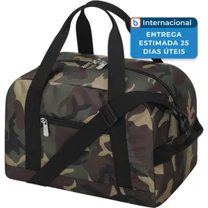 Bolsa Esportiva Unissex Para Viagem Apenze Verde Exército A-MBI