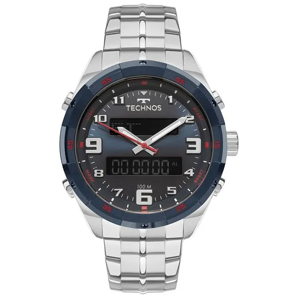 Relógio Technos Masculino Ts Digitech Bicolor - BJK725AB/1A