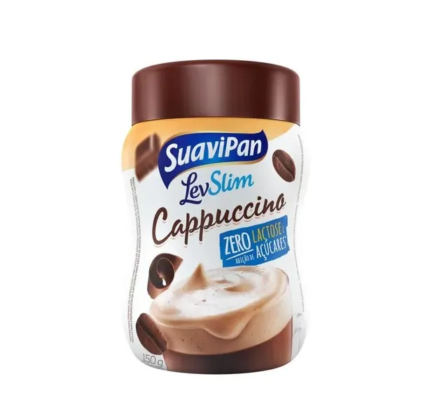 Capuccino Zero Lactose, Zero Açúcar Suavipan Levslim 150g