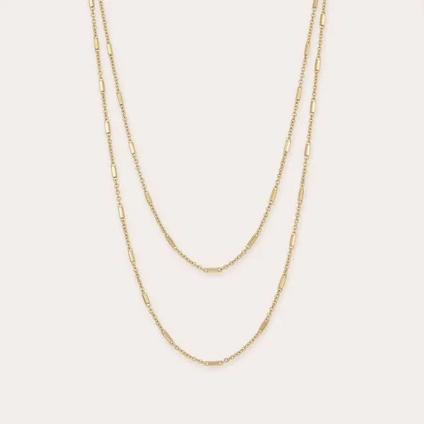 Colar Duas Voltas Milliá Banhado a Ouro Liga Metálica Dourado Feminino Colar Duas Voltas Milliá Liga Metálica com Banho de Ouro Dourado Feminino