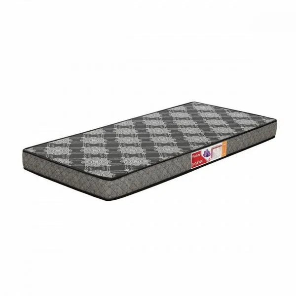 Colchão De Solteiro Violeta 088x188x12 Cinza Estampado Cinza