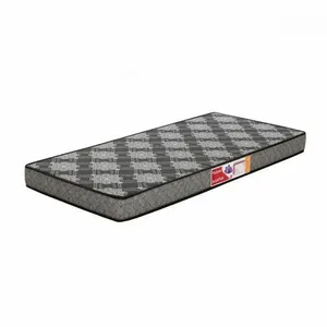 Colchão De Solteiro Violeta 088x188x12 Cinza Estampado Cinza