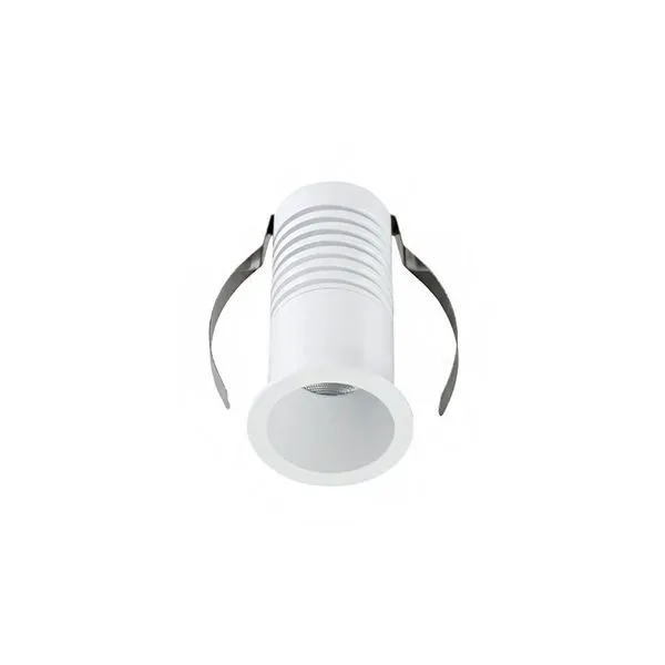 Spot de Embutir LED Bria Alto IRC 95 3W 3000K Luz Amarela Branco Astraled Spot de Embutir LED Bria Alto IRC 95 3W 3000K Branco Astraled
