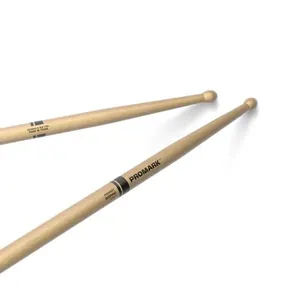 Baqueta Marcial Par TXDCPM1IW American Hickory Ponta de Madeira Percussão Indoor Promark Baqueta Marcial Par TXDCPM1IW American Hickory Ponta Madeira Promark