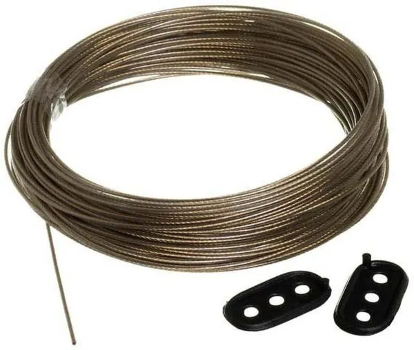 Corda Para Varal Aço Maxeb Revestido PVC 10M