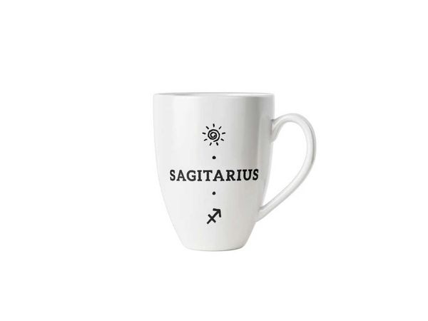 CANECA PORCELANA SIGNOS SAGITARIO BRANCO POOP STORE