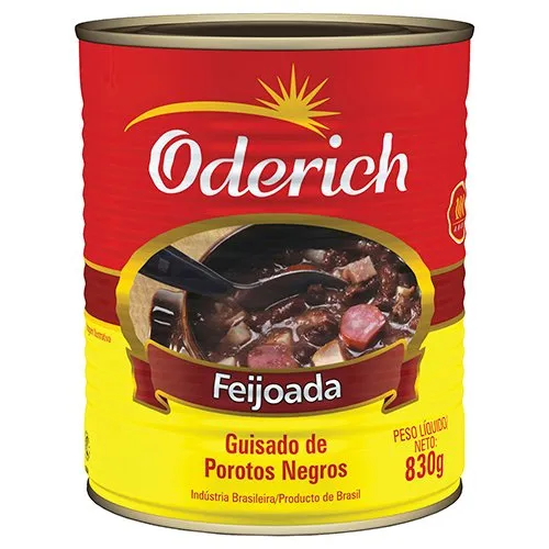 Feijoada em Lata Oderich 830g