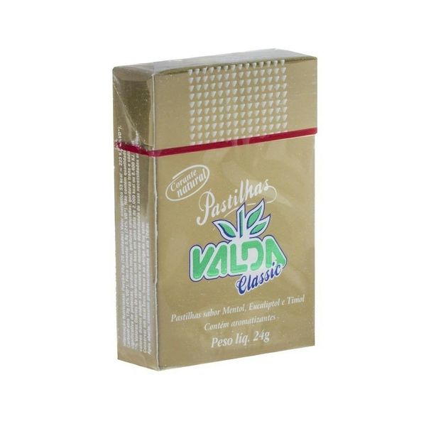 Pastilha Valda Classic Flip Top Display 12 Unidades 24g